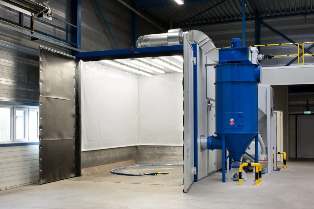 blast room greater than 3m-3