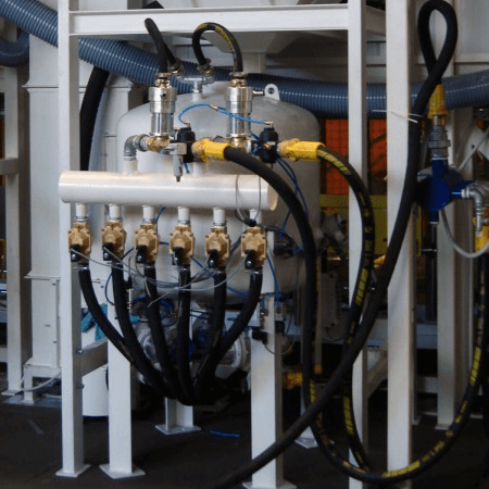 disa-shot-blasting-pot