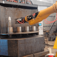 Interior shot Peening Machine for artillery shell casing4