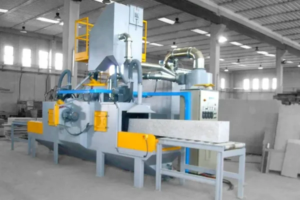 Stone-and-brick-shot-blasting-machine